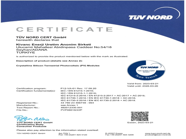 TUV NORD 44 780 23 406749 - 064