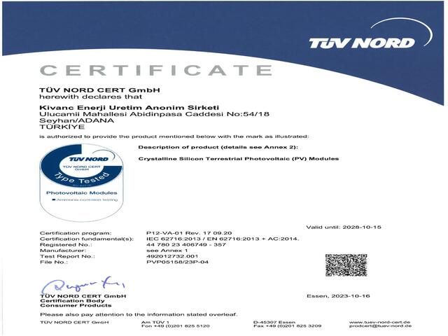 TUV NORD 44 780 23 406749 - 357