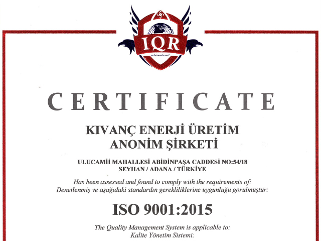 ISO 9001:2015