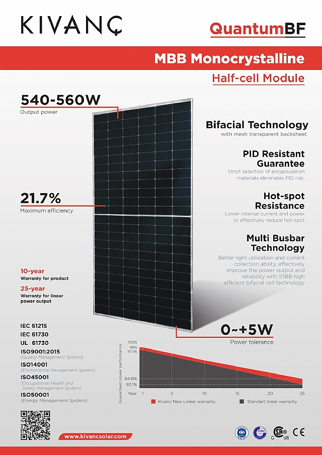 BIFACIAL MODULE
